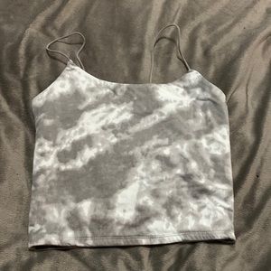 Tie dye, size small, cropped tank top